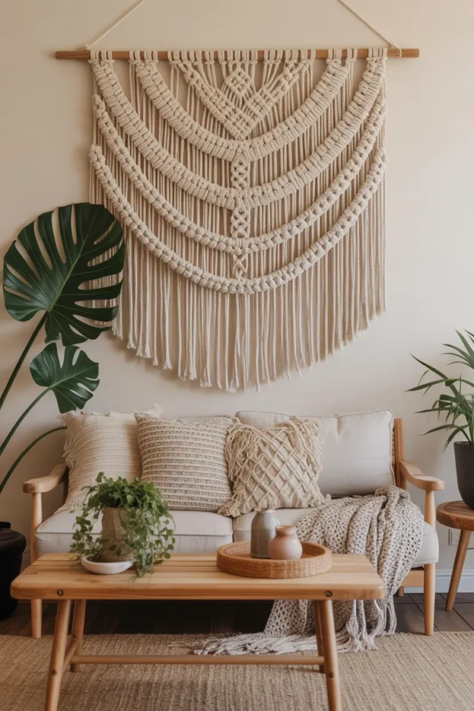 Bohemian Macramé Wall