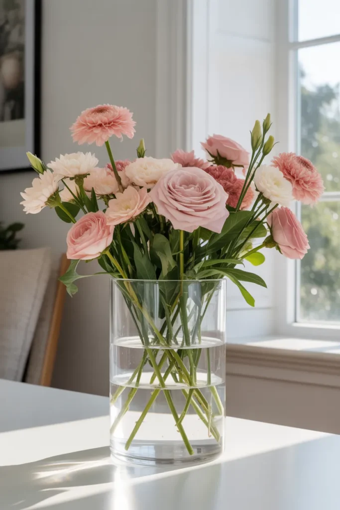 Clear Cylinder Vase