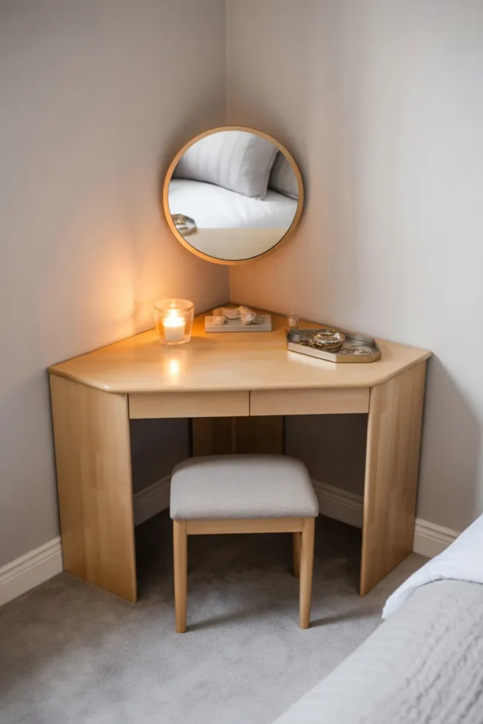 Compact Corner Vanity