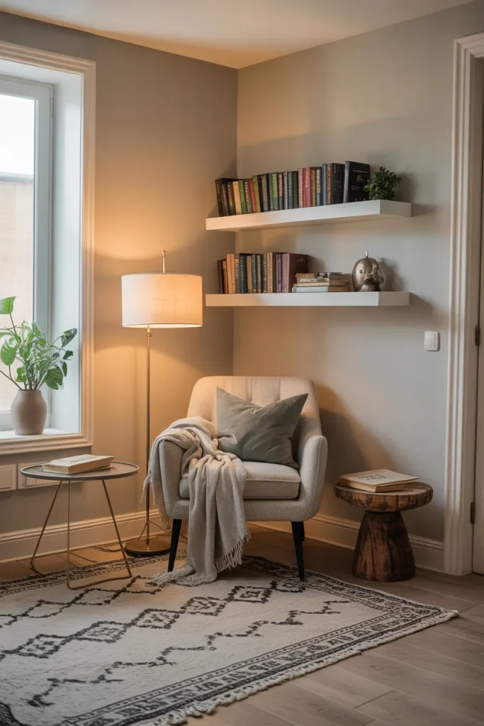 Corner Reading Nook
