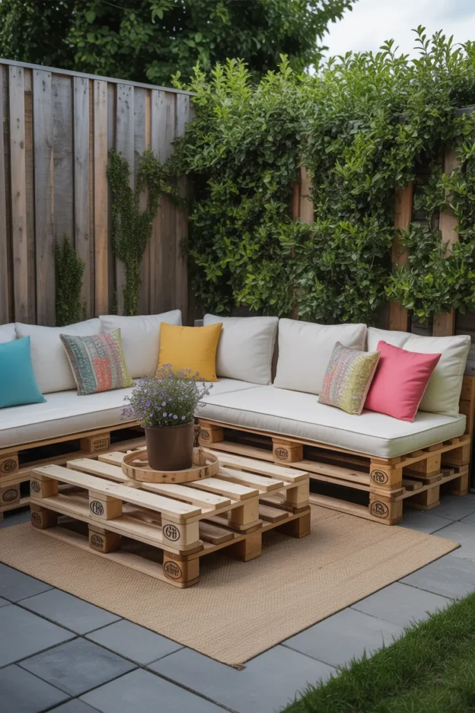 DIY Pallet Seating