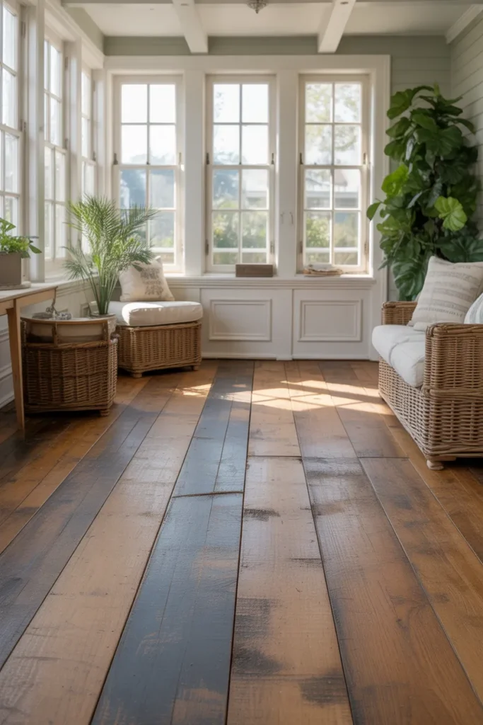 Distressed Wood Flooring