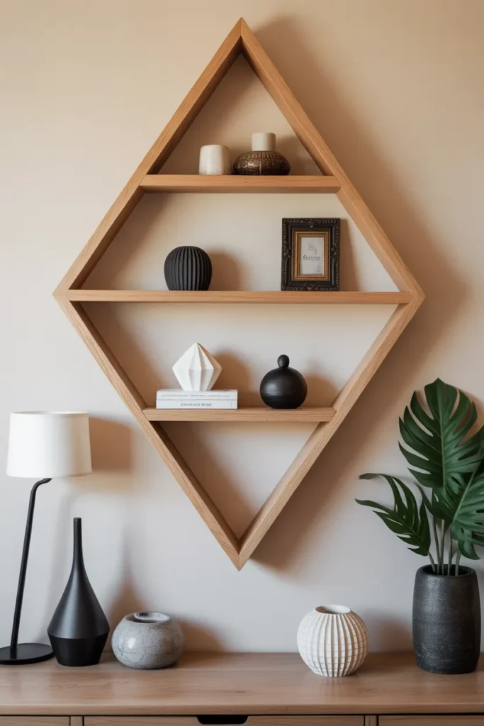 Geometric Wall Shelf