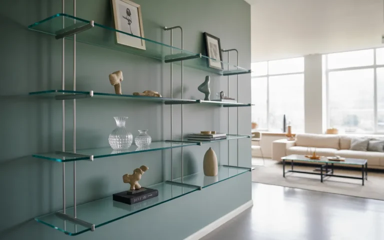 Glass Display Shelves