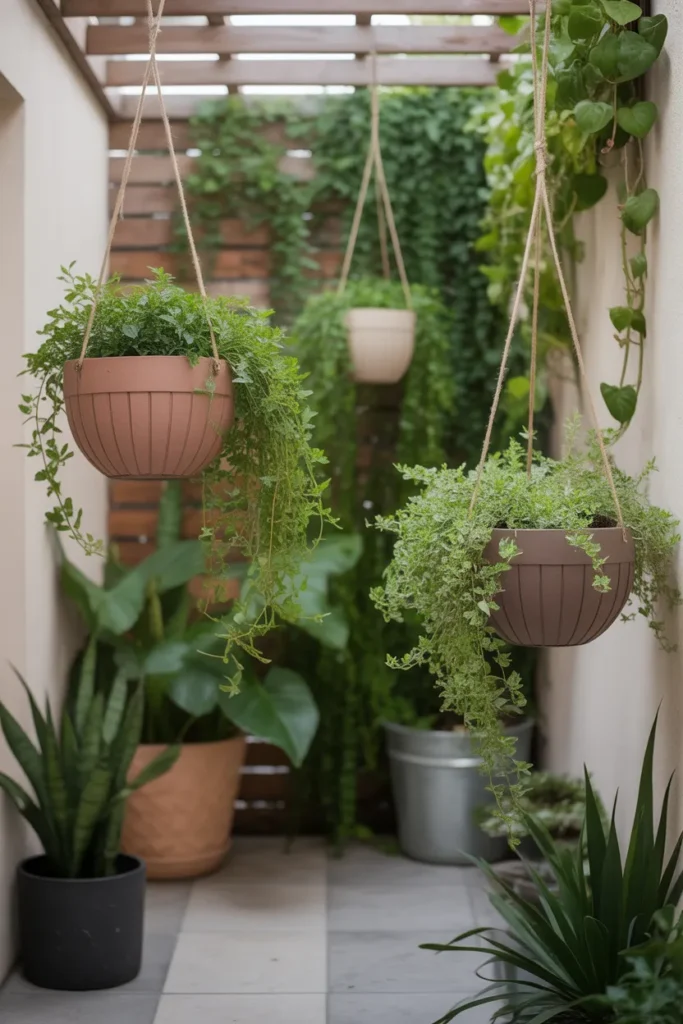 Hanging Planters Cluster