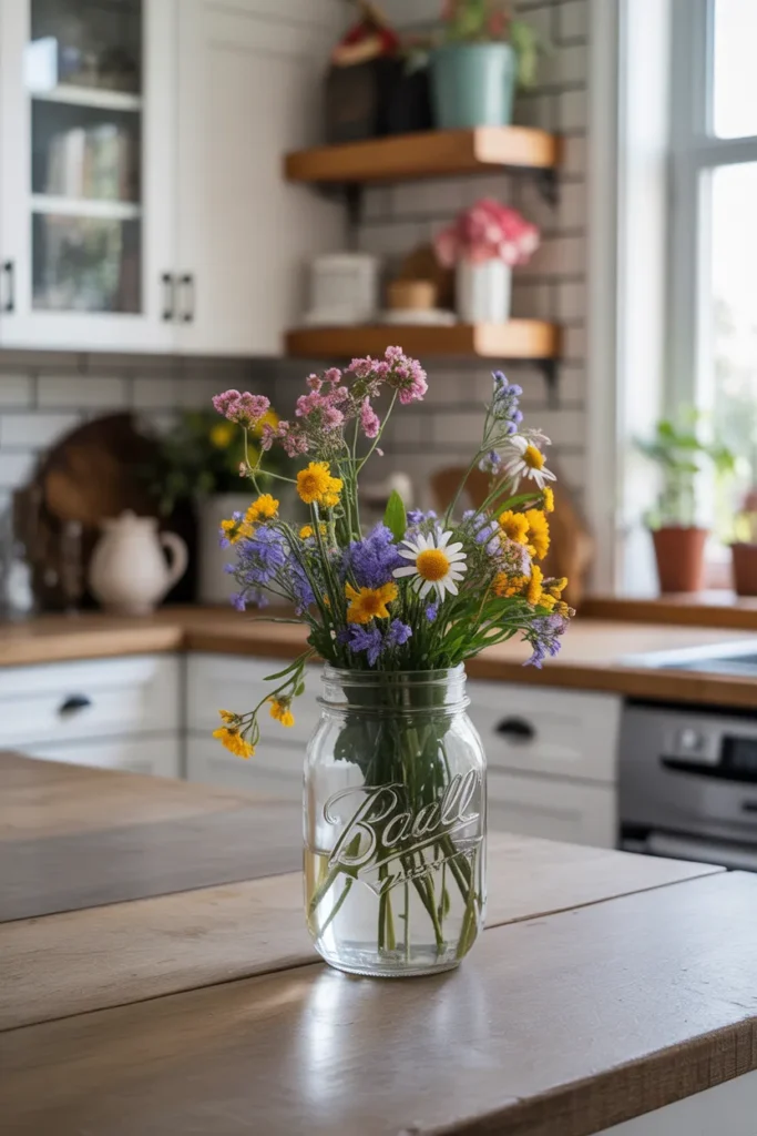 Mason Jar Vases