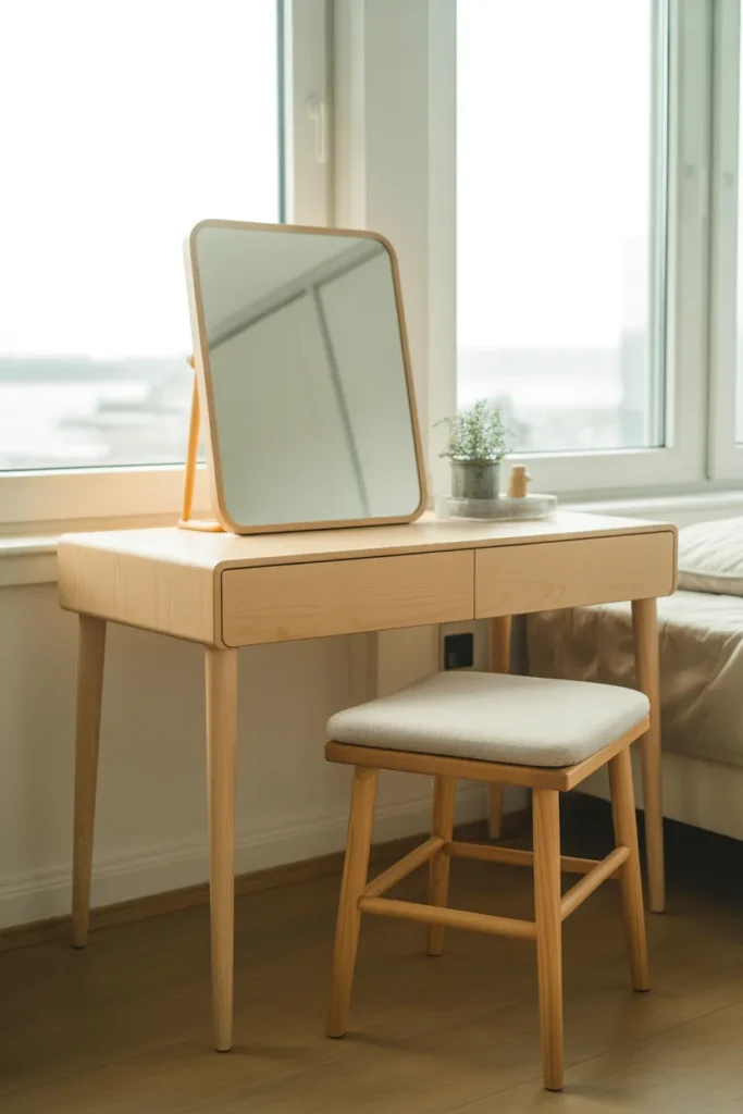 Minimal Scandinavian Vanity