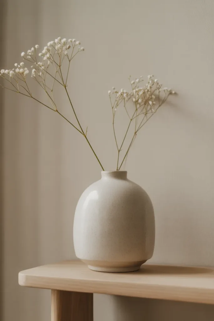 Minimalist Ceramic Vase