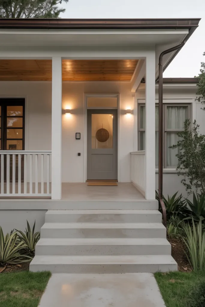 Minimalist Front Porch