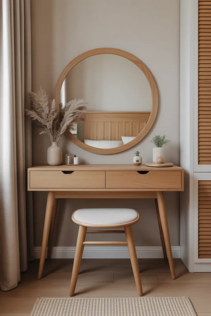 Minimalist Oak Vanity