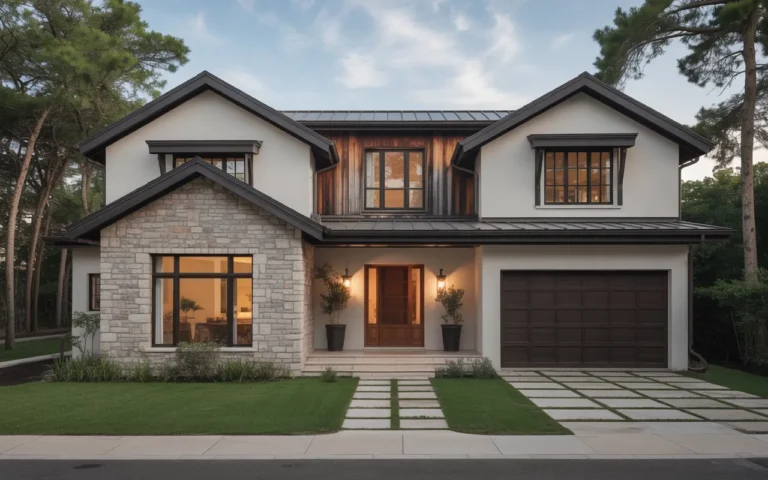 Mixed Material Facade