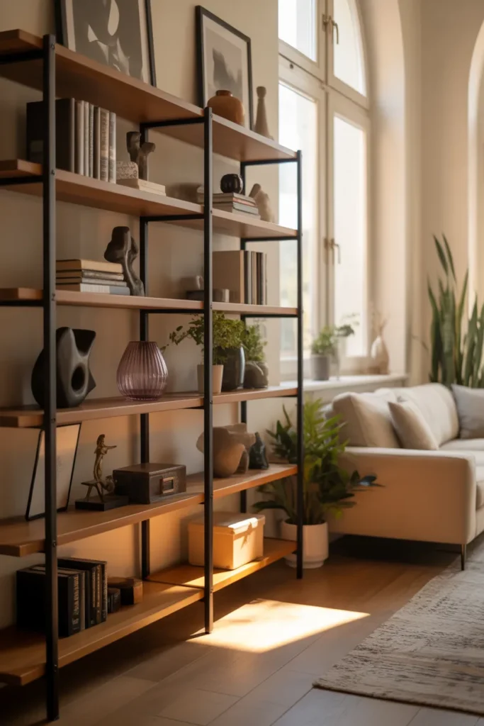 Mixed Material Shelves