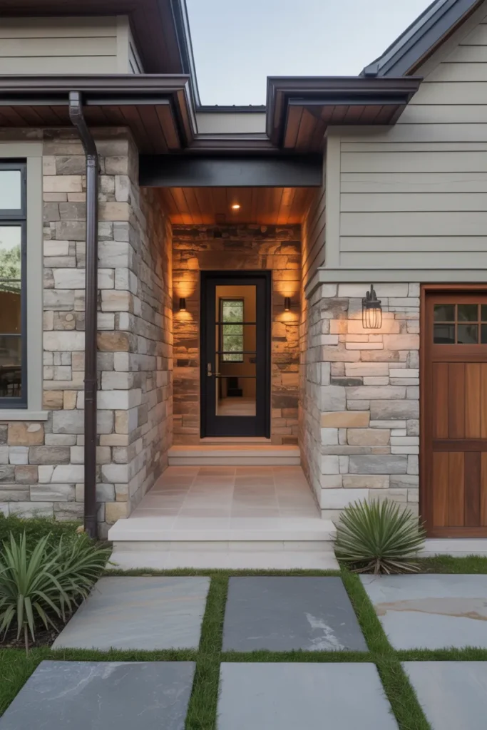 Natural Stone Facade