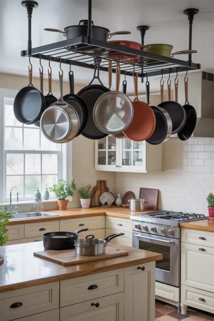 Overhead Pot Rack