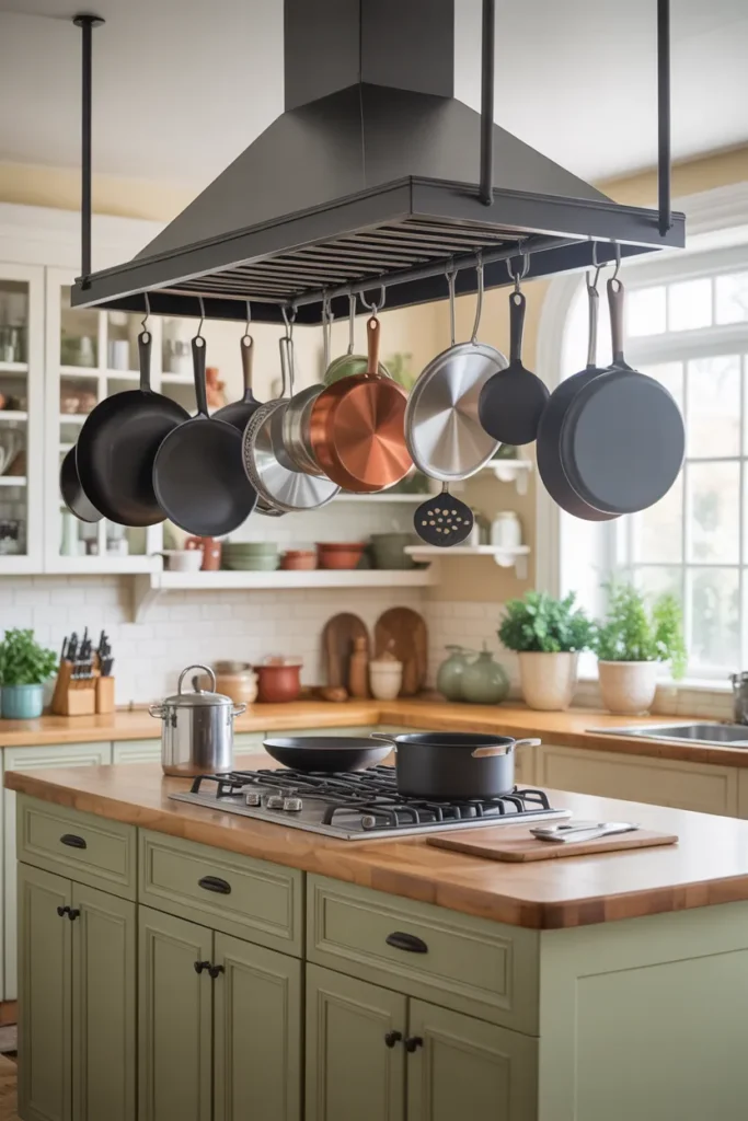 Overhead Pot Rack