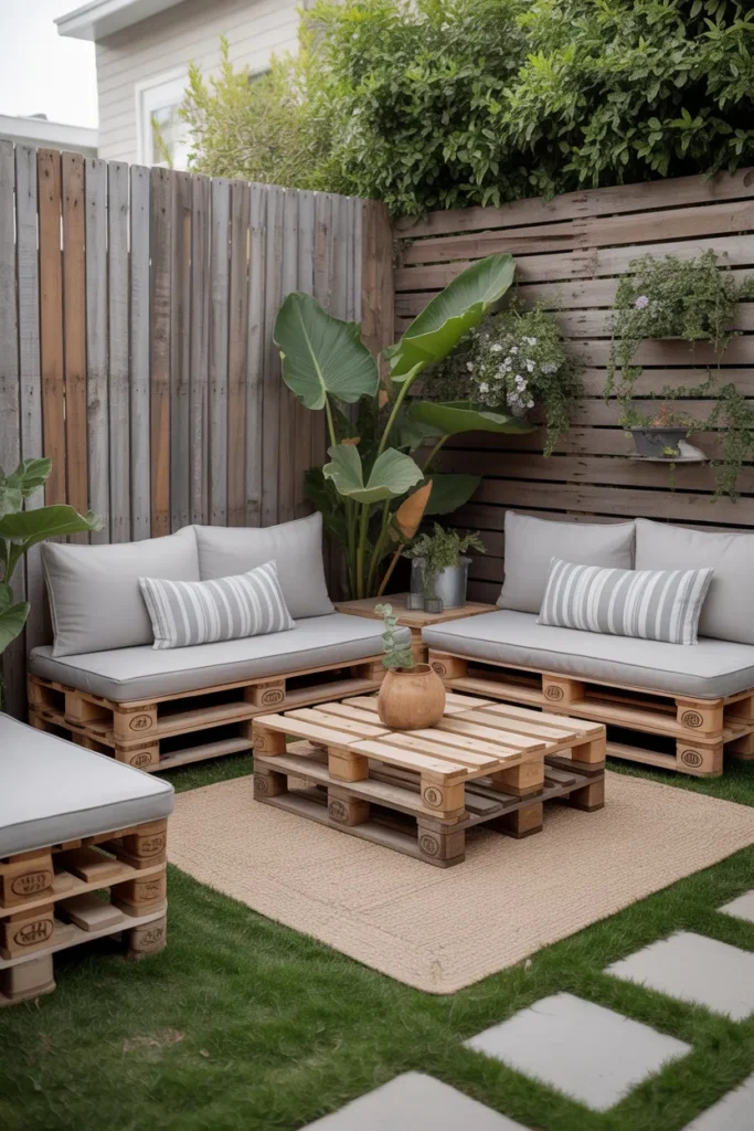 Pallet Wood Seating