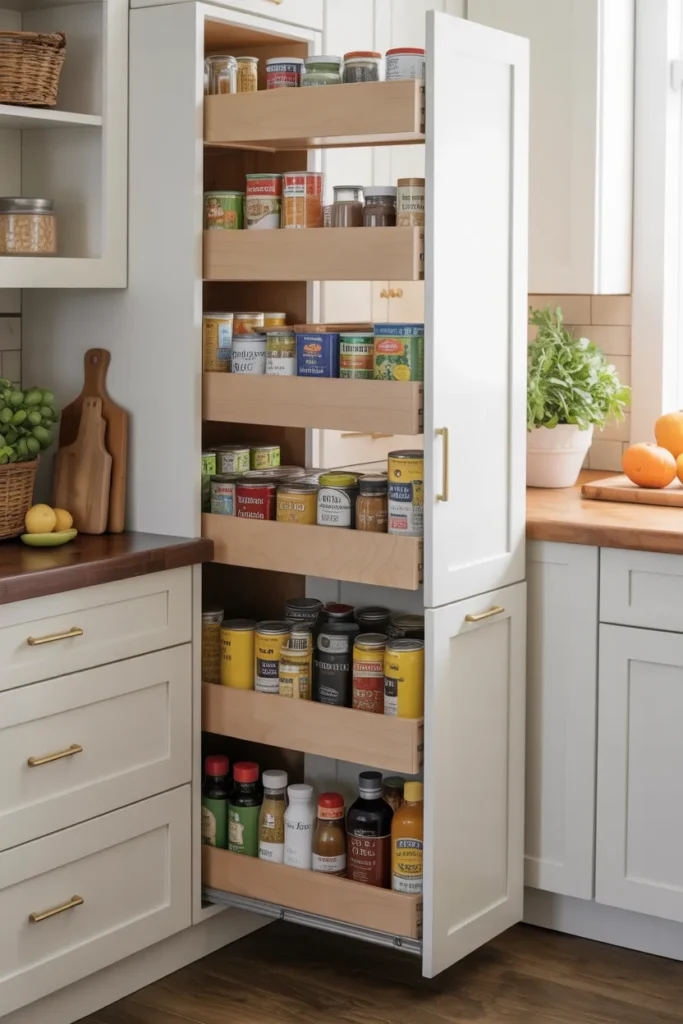 Pull-Out Pantry Drawers