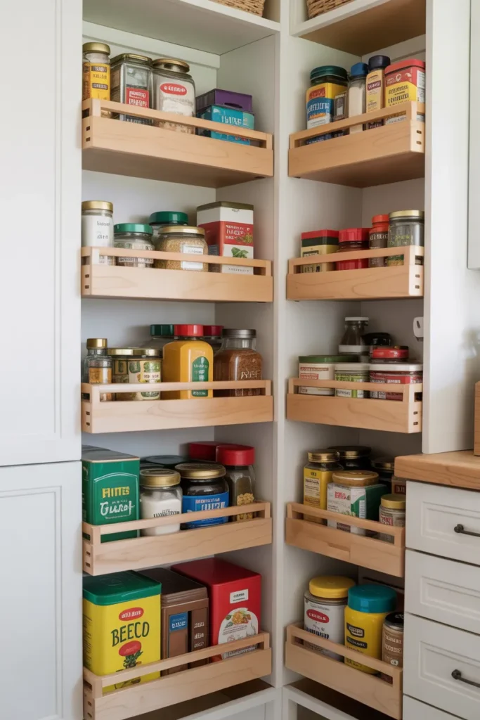 Pull-Out Pantry Shelves