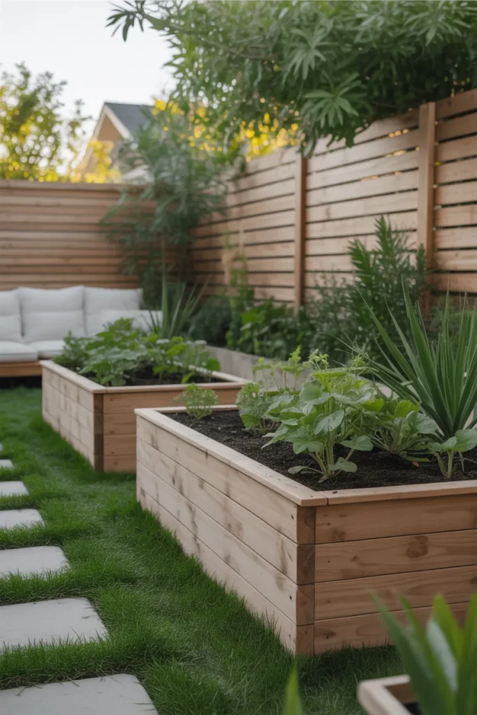Raised Planter Boxes
