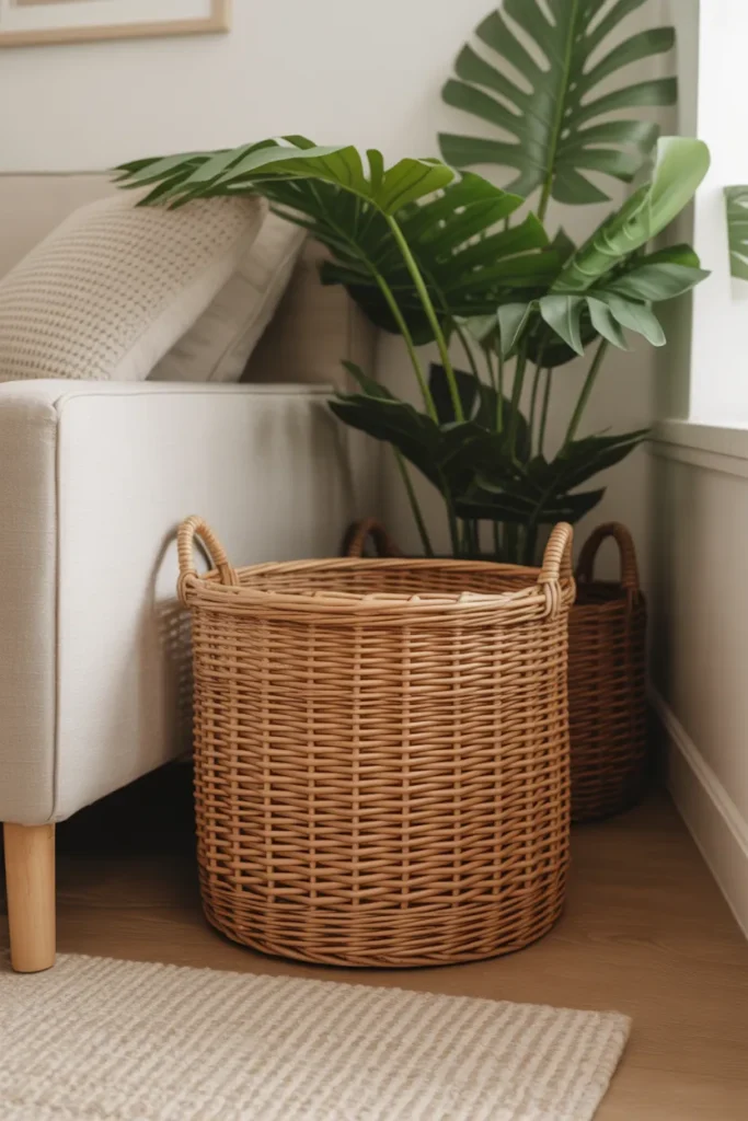 Rattan Storage Basket