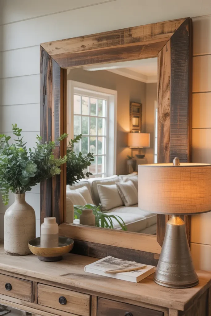 Reclaimed Wood Mirror