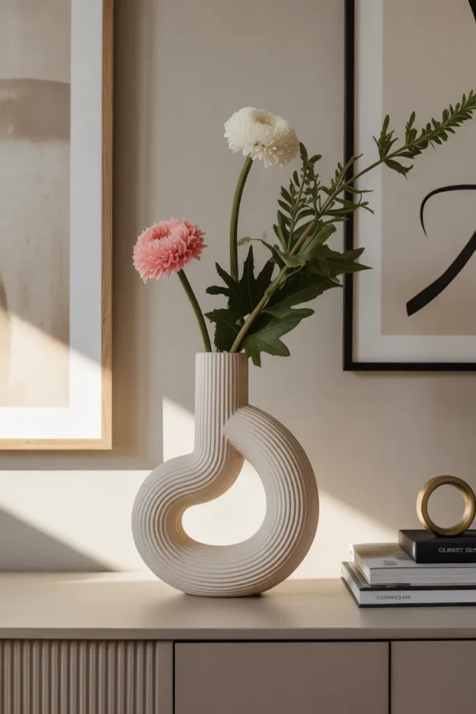 Sculptural Statement Vase