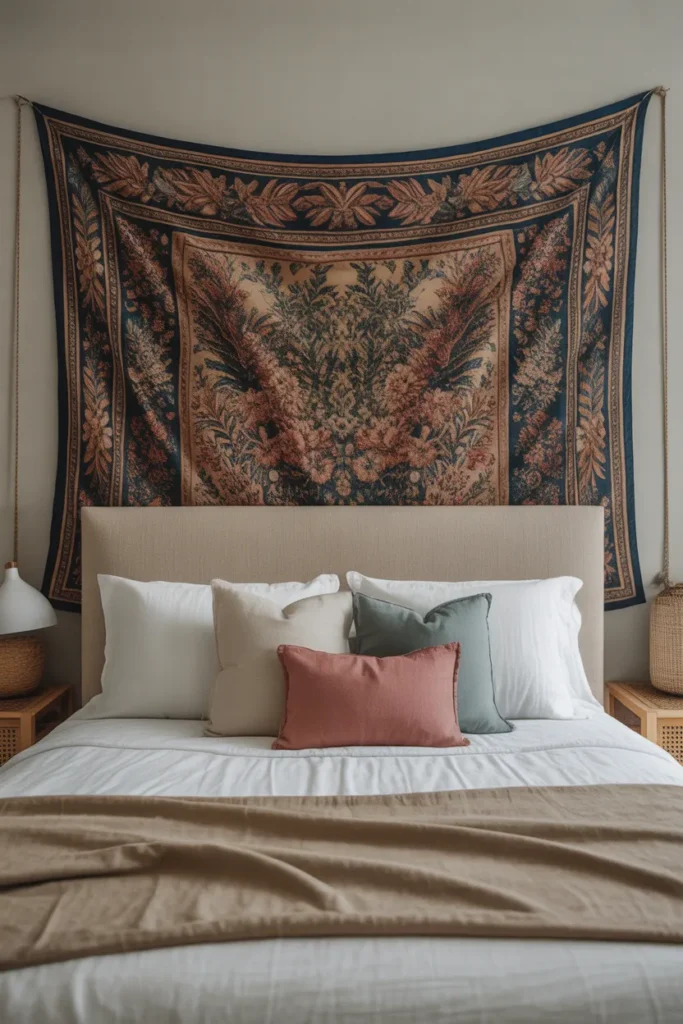 Tapestry Over Bed Headboard