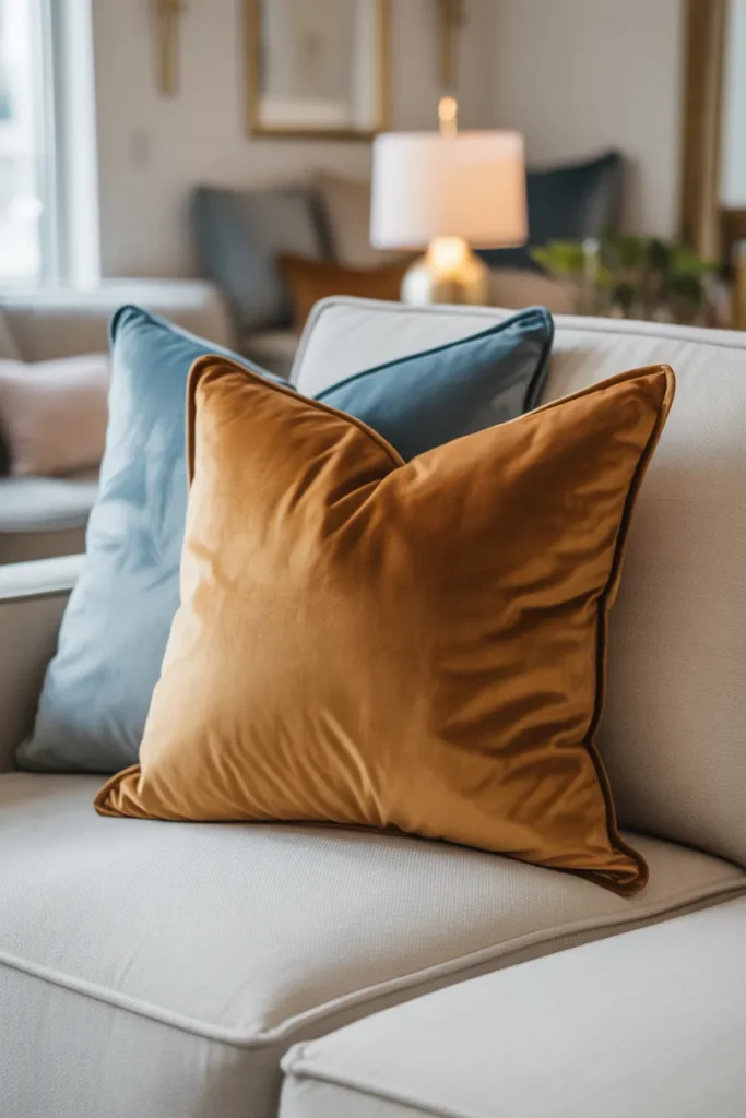 Velvet Accent Pillow