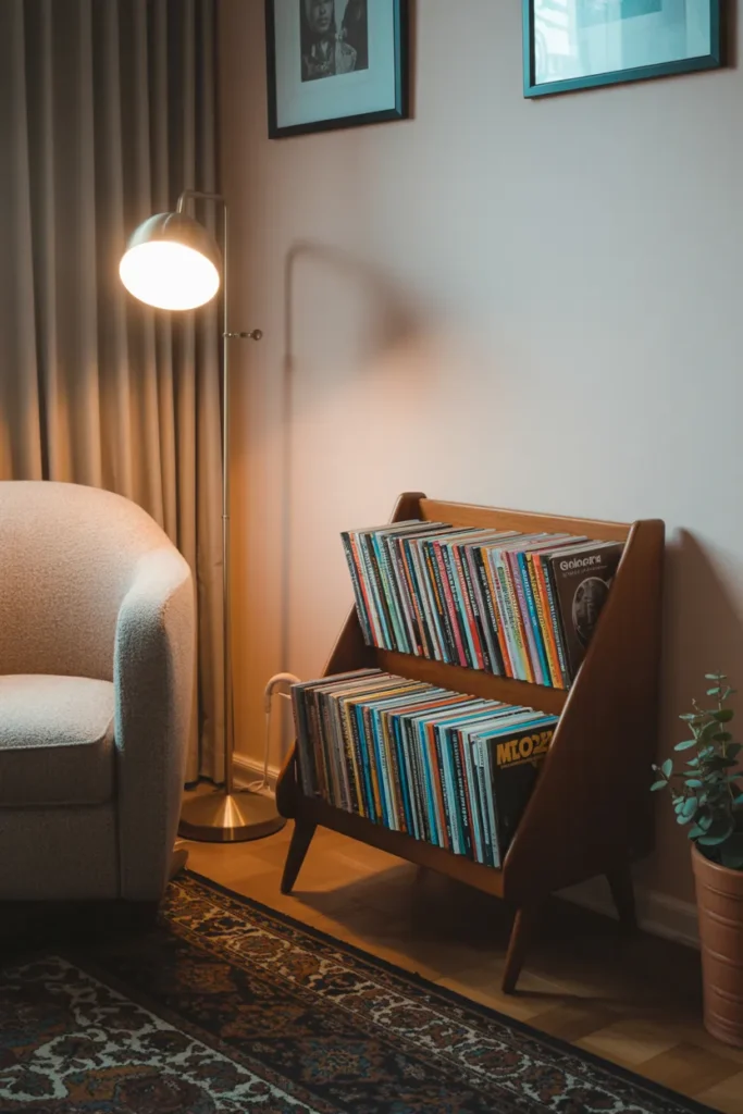 Vintage Magazine Rack