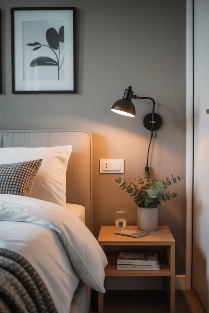 Wall-Mounted Swing Arm Lamp