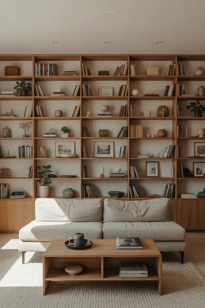Wall-to-Wall Shelving