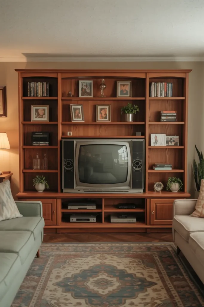 Wooden Entertainment Center