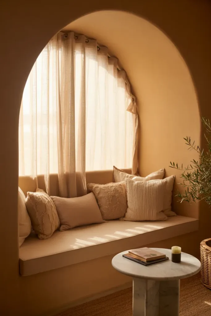 Arched Window Alcove
