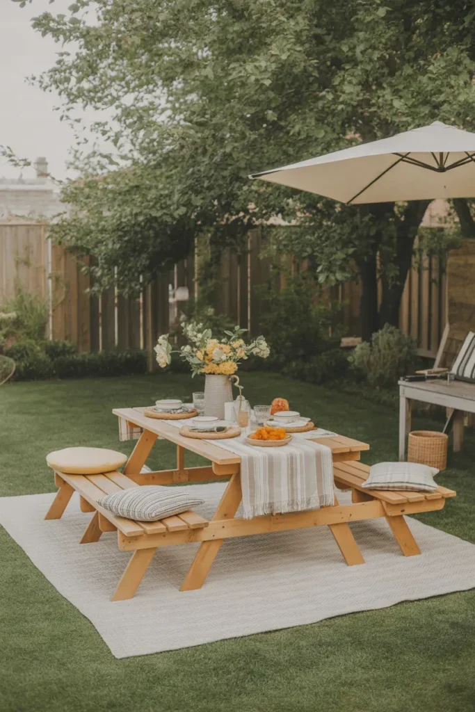 Backyard Picnic Area