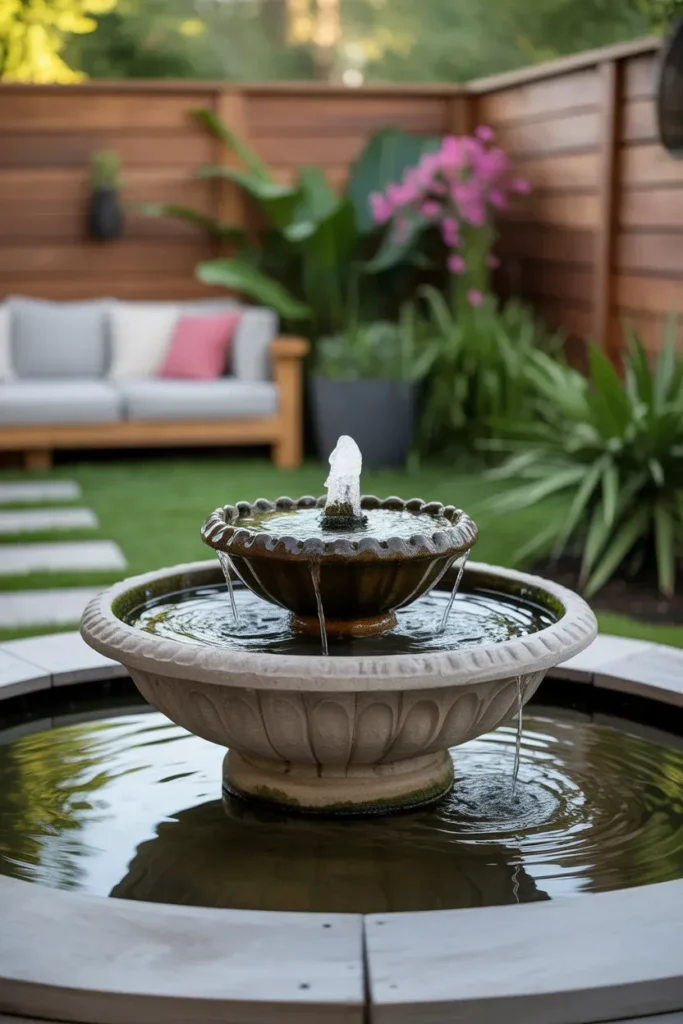 Backyard Water Feature