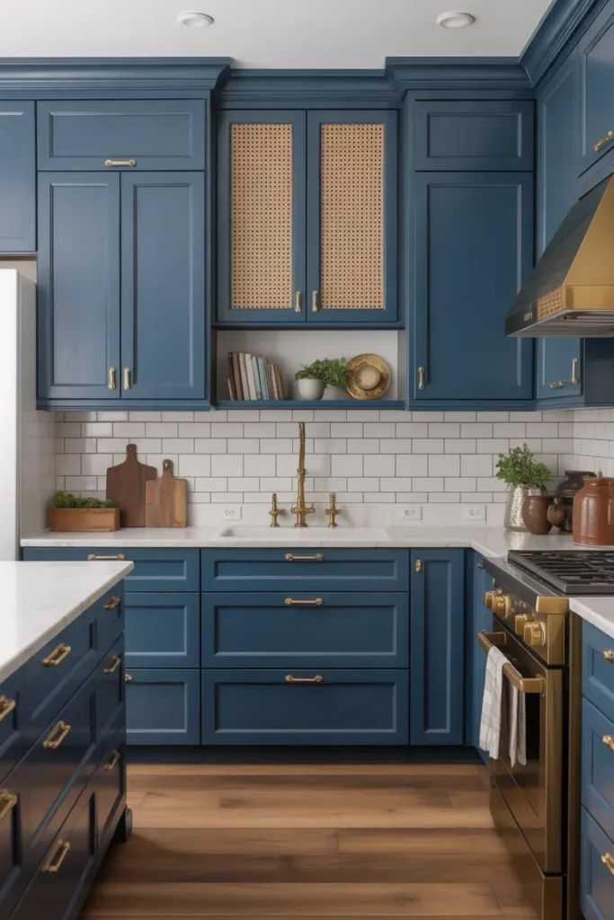 Blue And Brass Pairing