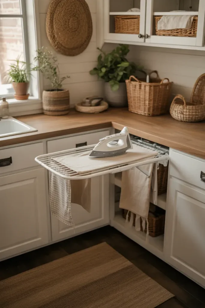 Built-In Ironing Station