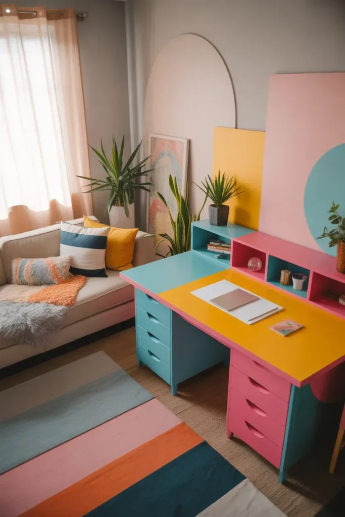 Color Block Desk