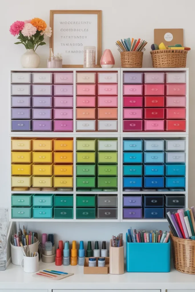 Color-Coded Storage Zones