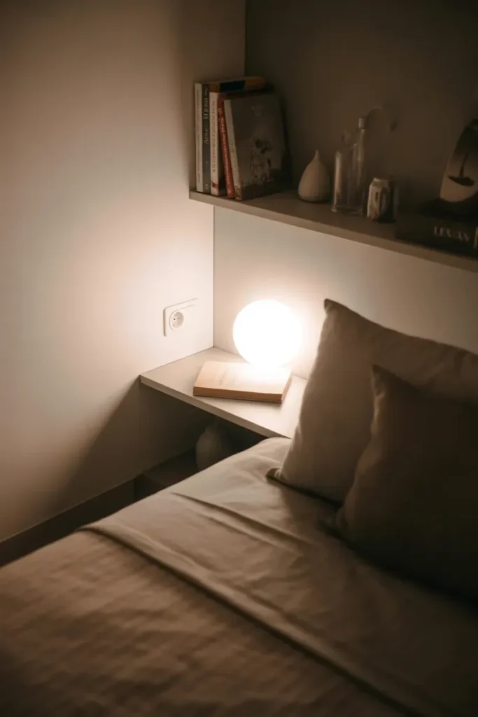 Compact Bedside Ledge