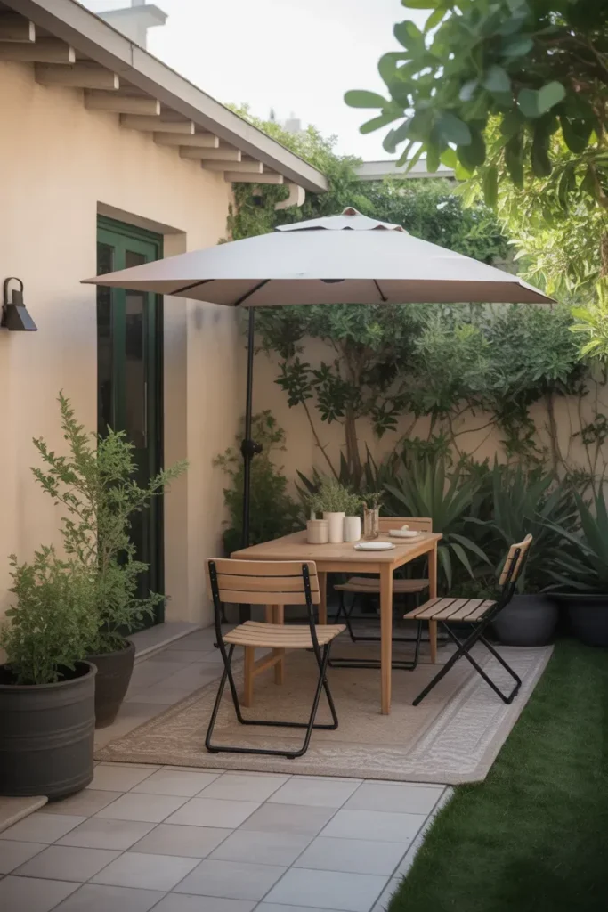 Compact Dining Setup