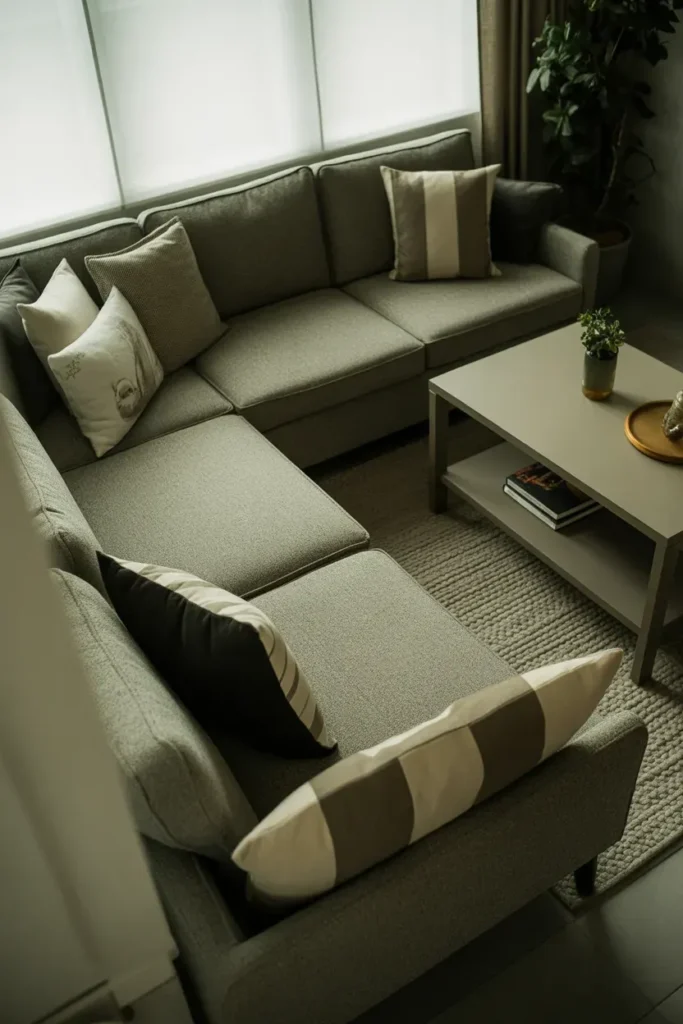 Compact Sectional Sofa