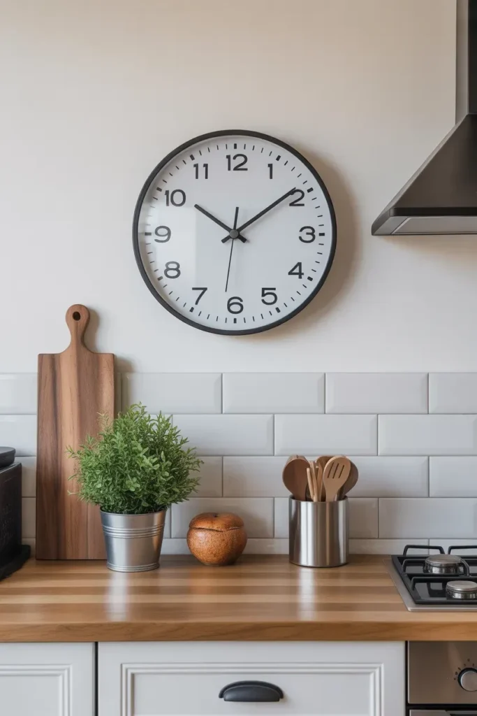 Compact Wall Clock Art