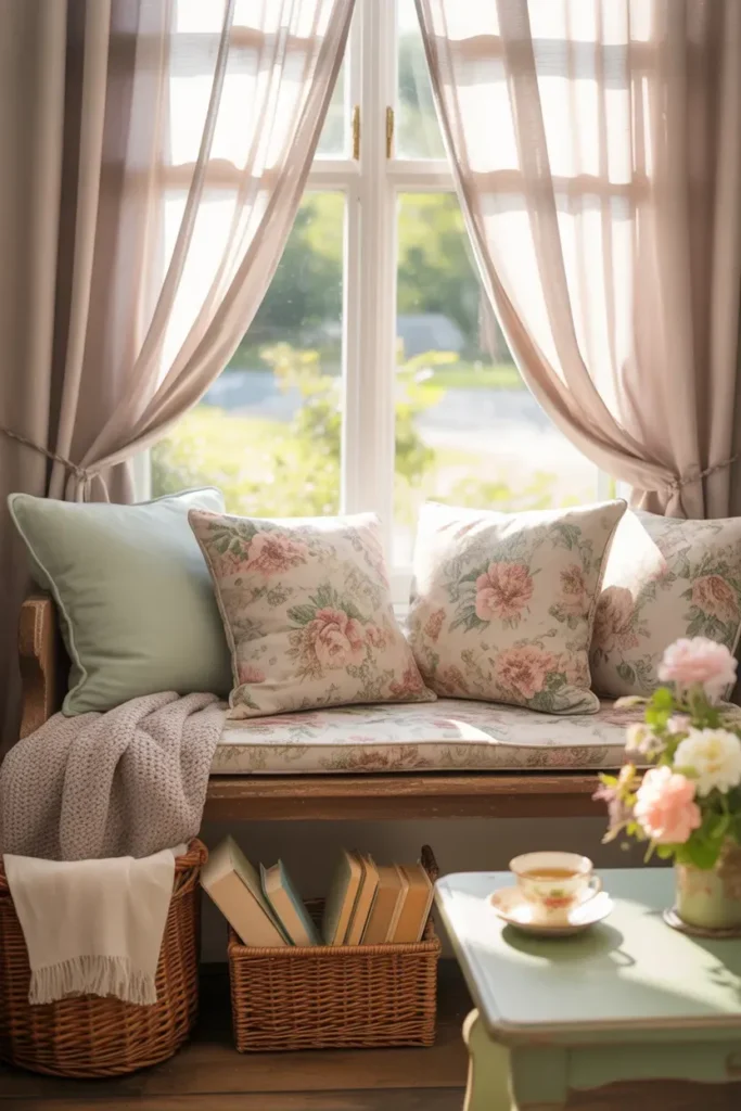 Cottage Window Bench