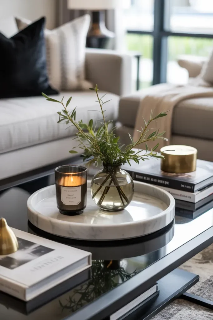 Curated Coffee Table Styling