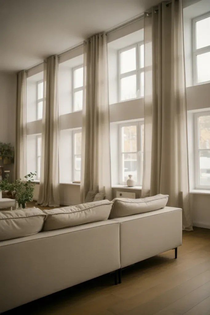 Curtain Height Trick