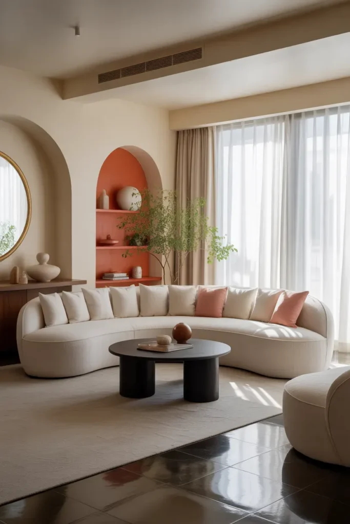 Curved Furniture Shapes