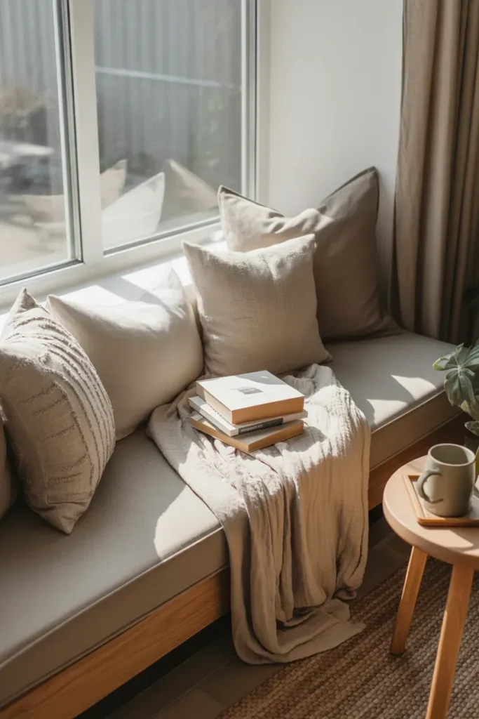 Cushioned Window Bench