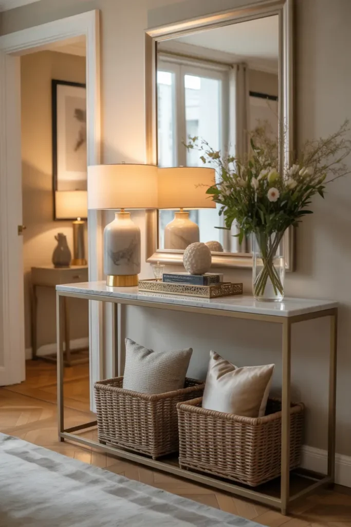 Elegant Entryway Setup