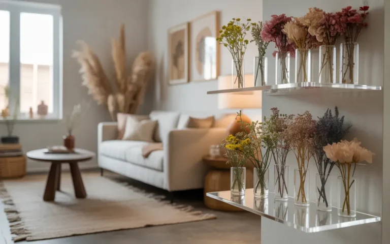 17 Pressed Flower Wall Art Ideas for Creative Style